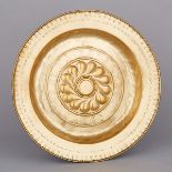 Nuremberg Brass Alms Dish, 16th century, diameter 17 in — 43.2 cm