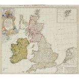 Homann Heirs after Johann Baptist Homann (1663-1724), MAGNAE BRITANNIÆ ET HIBERNIAE: A GENERAL MAP O