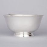 American Silver Bowl, Tiffany & Co., New York, N.Y., 20th century