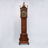 Dutch Rococo Walnut Automaton Tall case Clock, P. Rossignal, Rotterdam, c.1790