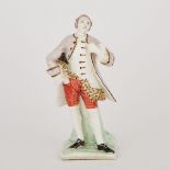Bow Figure of an Actor, possibly David Garrick, c.1752