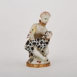 Chelsea Figural Double Scent Bottle, c.1755