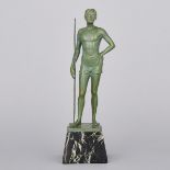 Hans Haffenrichter (German, 1897–1981), YOUNG ATHLETE, height 13.4 in — 34 cm