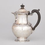 Irish Silver Hot Water Pot, Richard Burbridge (Harrods), Dublin, 1913, height 7.7 in — 19.5 cm