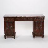 Anglo-Indian Carved Rosewood Sideboard, c.1830, 33.5 x 59.25 x 20 in — 85.1 x 150.5 x 50.8 cm