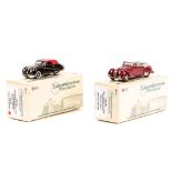 2 Lansdowne Models. LDM.44x 1948 Austin A90 Atlantic LCC Special 2006, 1/130. Top up in black with