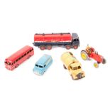 20 Dinky Toys. Including; Foden Tanker, Regent. Bedford Van, Ovaltine. 2x Austin Lorries. Hindle