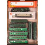 A quantity of OO gauge model railway by Hornby, Lima and Wrenn. Southern Railway examples