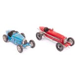 2 Wills Finecast Auto-Kits 1:24 scale factory produced cars. A 1927 Bugatti Type 35B in French