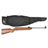 A good .22” Webley Victor air rifle, number 024299, with fully adjustable rearsight and beech wood