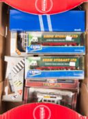 A small quantity of various makes. Including; a Tekno Volvo articulated tanker in green and