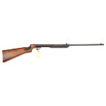 A .177” BSA pre war break action air rifle, number B3861 (1937-38), the nicely figured walnut butt