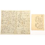 A letter from Alfred Austin “Heights above Sebastopol” to his sister, including 2 small sketches, “