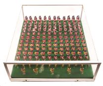 A collection of Prince August home cast Britains style toy/model soldiers. Comprising Regimental