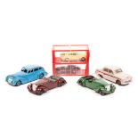 6 Dinky Toys. 2 scarce Hong Kong produced ‘Mini Dinky’ – Ford Corsair 2-door saloon (No.10) in