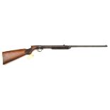 A pre war .22” Haenel Mod IIE break action air rifle, number 1029, the walnut stock having impressed