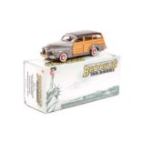 Brooklin BML.03 1941 Pontiac Deluxe Custom Torpedo Station Wagon. In “Paddock Gray Poly” with wood