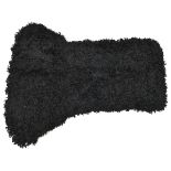 Royal Horse Guard Trooper’s black sheepskin roll. GC