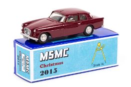 A very limited issue MSMC (Maidenhead Static Model Club) model for Christmas 2015. Bristol 406 in