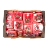 35 mounted DelPrado Napoleonic/Waterloo period soldiers. Including Trooper French Dragoons,