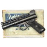 A good pre 1958 .177” Webley Mark I air pistol, batch number 772. VGWO and almost As New