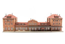 A small quantity of German HO gauge plastic lineside buildings. Including; Timber yard, Post Office,
