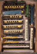 A quantity of OO gauge model railway by Hornby, Lima, Airfix and Wrenn. A BR Manor Class 4-6-0