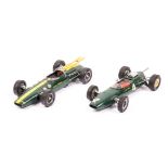 2 Wills Finecast Auto-Kits 1:24 scale factory produced cars. A 1964 Formula One Lotus 25 RN 4 driven