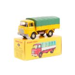 An original French Dinky Toys Camion Bache ‘GAK’ Berliet truck (584). Cab and rear body in bright