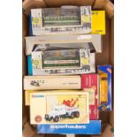 A quantity of Corgi Classics etc. 3x articulated tractor units, 2 with tanker trailers – Shell and