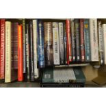 27 modern books, mostly relating to WWII, hardback and paperback, and also including “Downside and