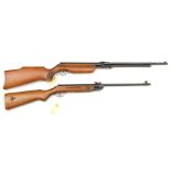 A .22” Relum Tornado underlever air rifle, number 17035; and a .177” Chinese “Model 61” break action