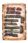 10 OO gauge locomotives by Hornby, Bachmann etc. Mostly tender locomotives including – BR class A4