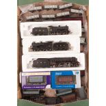 A quantity of OO gauge LMS railway. A Hornby Railways Standard Class 5 4-6-0 tender locomotive in