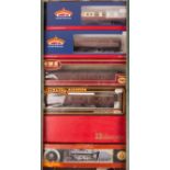 A quantity of OO gauge LMS related railway. A Hornby Railways Standard Class 5 4-6-0 tender