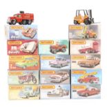 14 Matchbox 75. No4 ’57 Chevy No4. No5 4x4 Jeep Off Road. No6 Mercedes Tourer. No7 Volkswagen