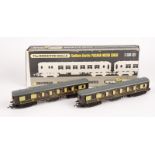 Wrenn Railways The Brighton Belle 2-car set (W3006/7). Comprising of a powered Car No.90 and Car