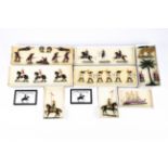 8 Victorian Toy Soldiers. Set 8A Lifeguard c.1870, 3 mounted. Set 13 Zulus Rorkes Drift c.1870, 6