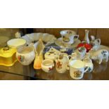 25 pieces of crested china, various subjects. GC