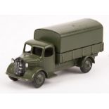 A scarce Dinky Toys American Export Issue Austin Covered Wagon (25WM/30SM). In Military olive