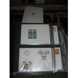 Another lot of stamps and First Day covers, including 2 folders of Channel Islands, stamps and