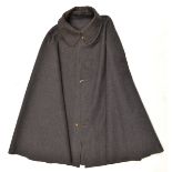 A post 1902 Guardsman’s grey cape, brass GS buttons, GC (one small repaired tear).