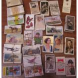 30 sets of cigarette cards, mostly early 1930’s various makes including Ogden’s Colour in Nature,