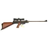 A .177” Spanish Gamo 68 break action repeating air rifle, c late 1970s, number G15222, in the