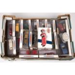 18 Matchbox Dinky vehicles. Examples include; a 3-vehicle set; Porsche, Mercedes & Ferrari.