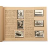 A scarce Third Reich album of Zeppelin photographs, “Zeppelin Weltfahrten” published 1932, 265
