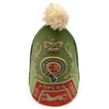 A fully professionally restored mitre cap of the Grenadier Company, The Queen’s Own Regiment of