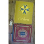 Two pre war German cigarette card albums: “Orden, Eine Sammlung der bekanntesten deutschen Orden und