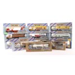 12 Matchbox Convoy series articulated trucks. CY1 Kenworth Car Transporter. CY2 Kenworth Rocket