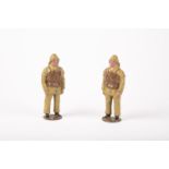 2 rare Britains RNLI (Royal National Lifeboat Institute) Life Boat Crewman. Made from 1934-1952. 2
